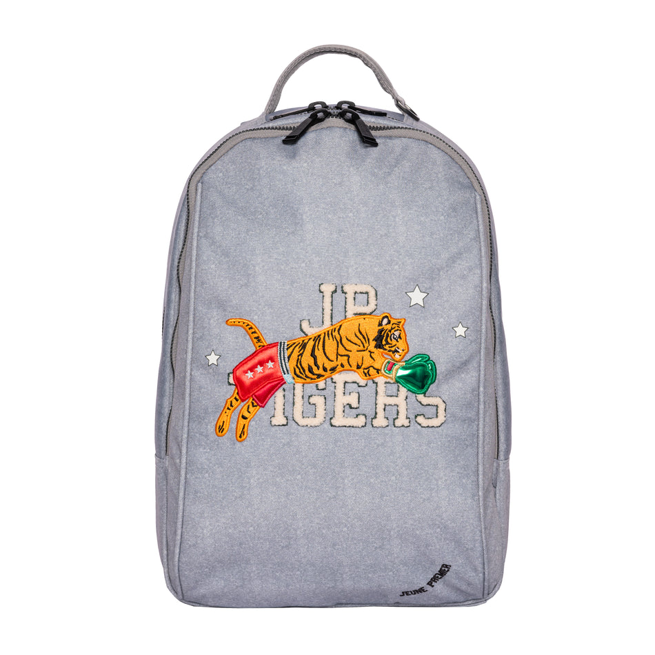 Рюкзак Backpack JAMES - Boxing Tiger (Grey mélange)