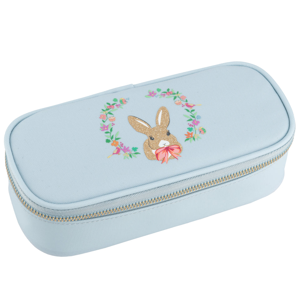 Пенал без наполнения с резиночками Pencil Box - Bow Bunny