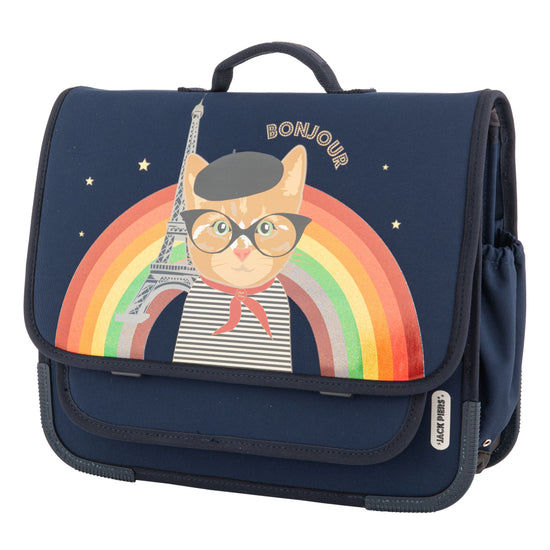 Портфель JACK PIERS PARIS Schoolbag Large - Paris Cat