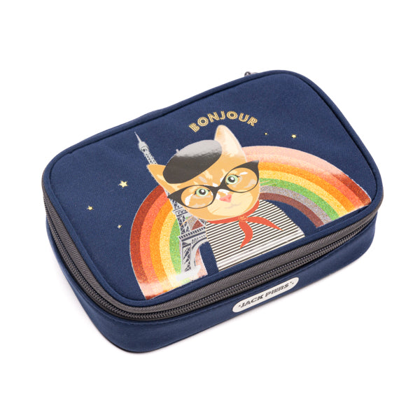 Пенал с наполнением JACK PIERS Pencil Case Filled - Paris Cat
