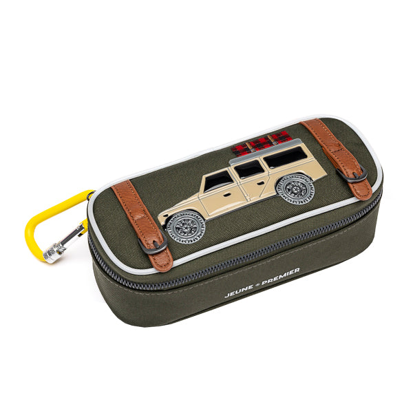 Пенал без наполнения с резиночками Pencil Box - Camp Life