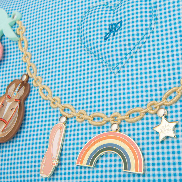 Сумочка cross body Fanny Pack Banane - Vichy Love Blue