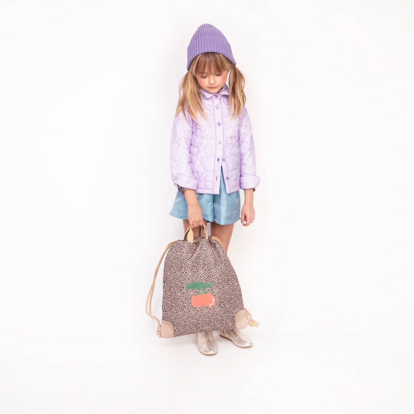 Сумка для обуви и спортивной формы City Bag - Leopard Cherry