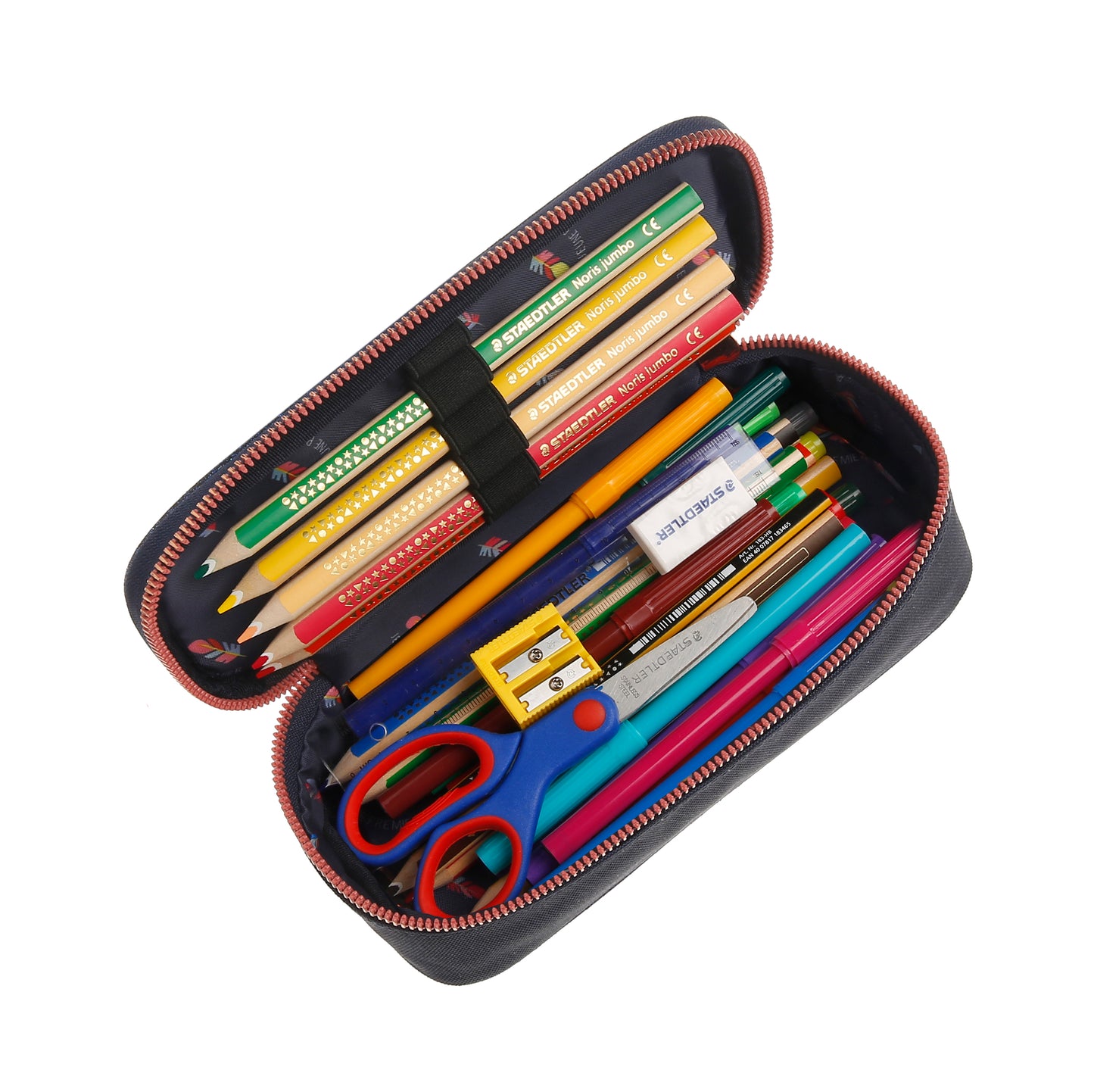 Пенал без наполнения с резиночками Pencil Box - Unicorn Universe