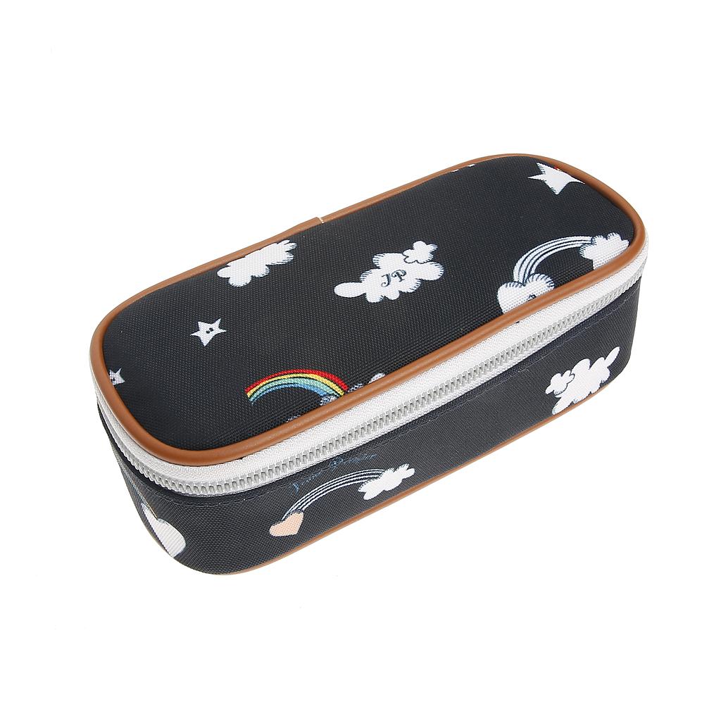 Пенал без наполнения с резиночками Pencil Box - Rainbow Unicorn