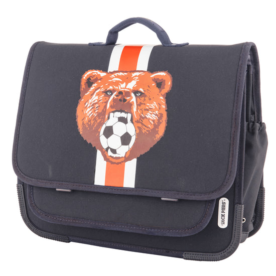 Портфель JACK PIERS PARIS Schoolbag Large - Soccer Bear