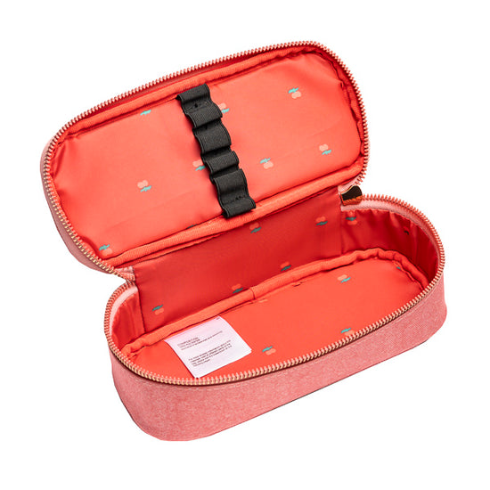 Пенал без наполнения с резиночками Pencil Box - Tutu Tiger (Pink mélange)