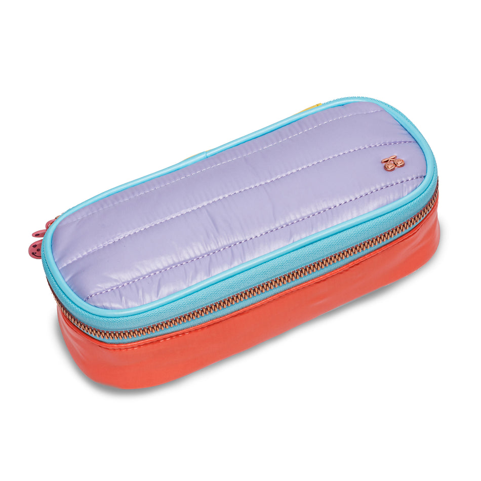 Пенал без наполнения с резиночками Pencil Box - Puffer Pastel Party (самый ЛЕГКИЙ дизайн!)