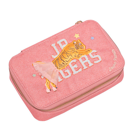 Пенал с наполнением Pencil Box Filled - Tutu Tiger (Pink mélange)