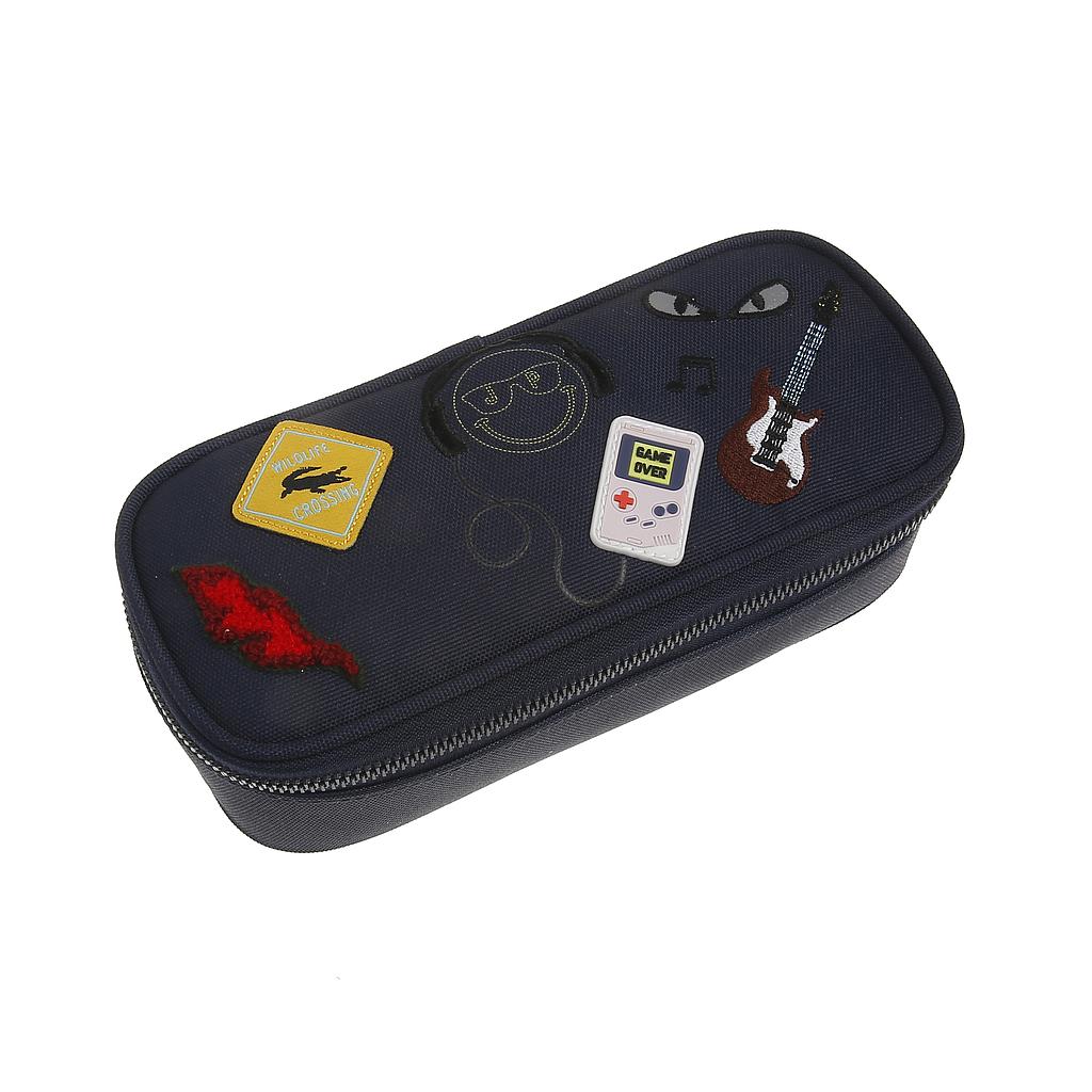 Пенал без наполнения с резиночками Pencil Box - Mr. Gadget