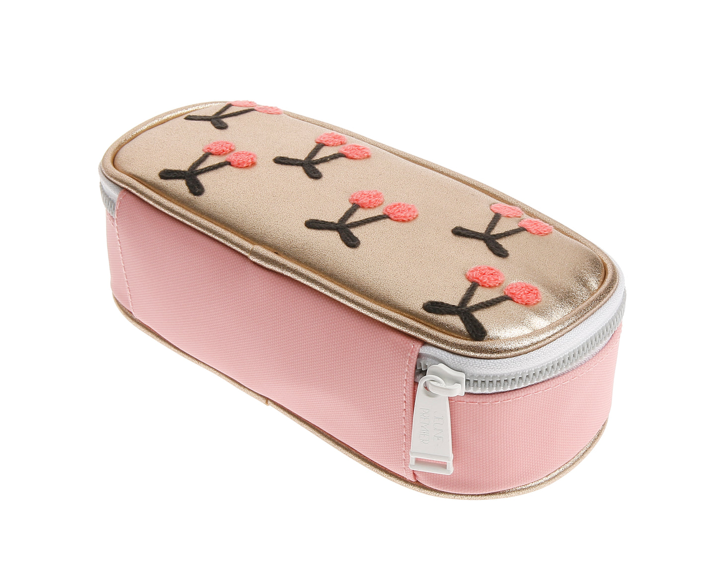 Пенал без наполнения c резиночками Pencil Box - Cherry Pompon